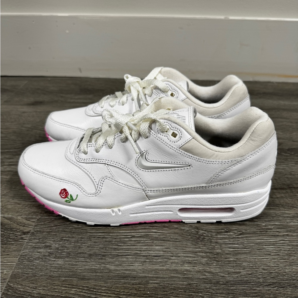 Nike By You- Personalized Men’s White Leather